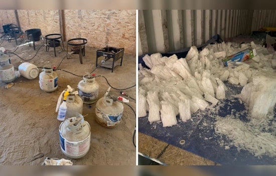 Palmdale Inspectors Trip Over Massive Meth Haul In Empty Lot