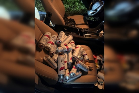 Pasco I-75 Stop Nets Driver With 34 Open Booze Containers, Troopers Say