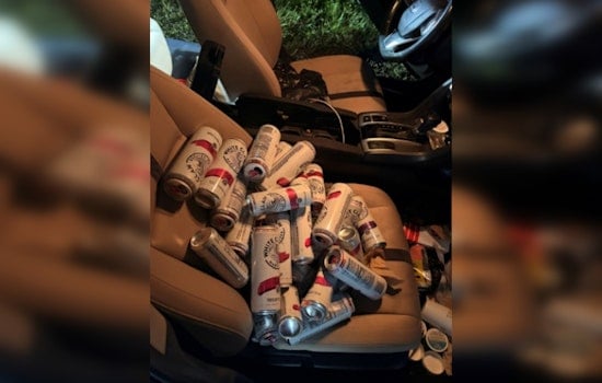 Pasco I-75 Stop Nets Driver With 34 Open Booze Containers, Troopers Say
