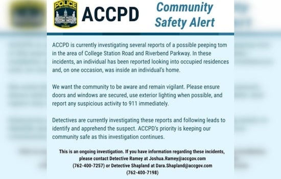 Peeping Prowler Puts Athens Neighborhood On Edge Near UGA
