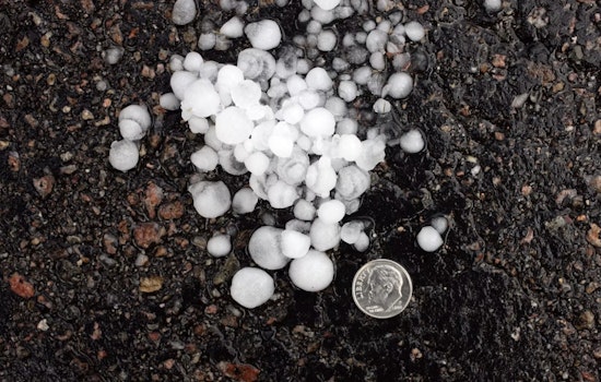 Penny Hail And 60 Mph Winds Rattle Weatherford As Evening Storms Roll In