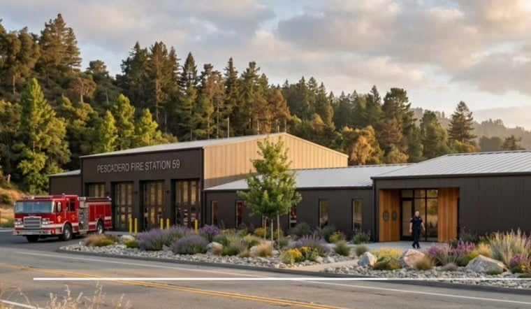 Pescadero’s Flood-Weary Firefighters Finally Get a Station That Stays Dry