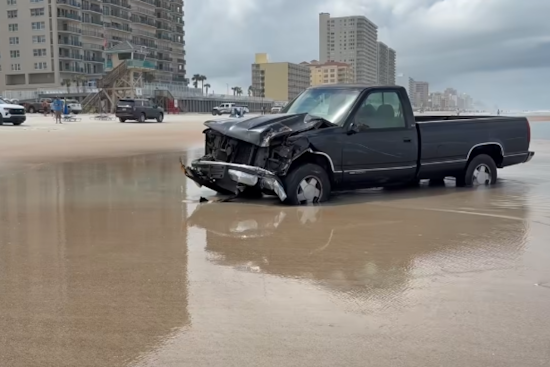 Pickup Crashes Through Daytona Beach Toll Booth, Attendant Killed