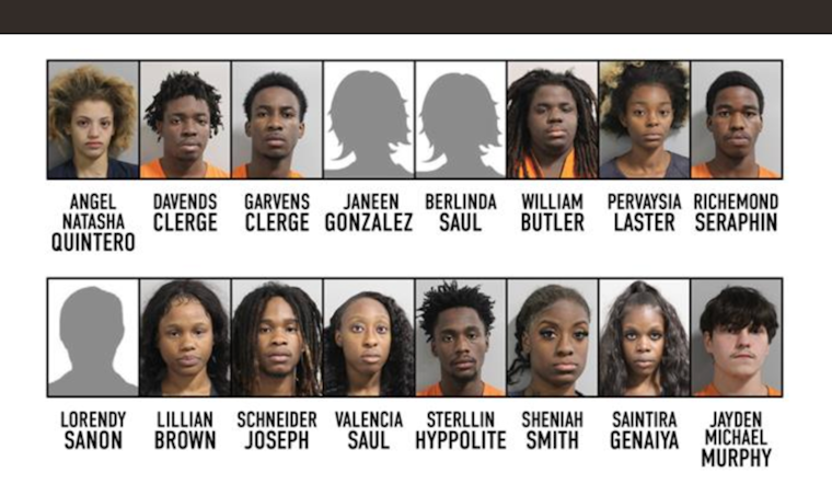 Polk Deputies Arrest 15 Shoplifters at Davenport Wawa