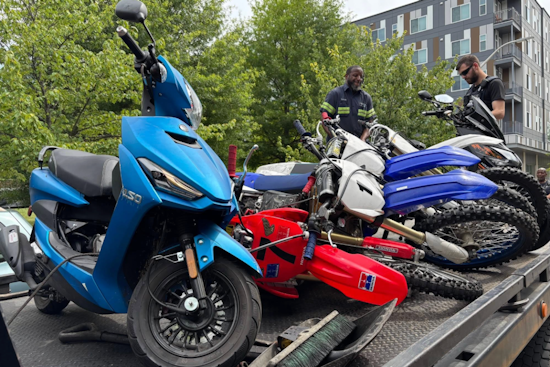 Poppleton Arrest After Seizure Of Dirt Bikes And Firearms