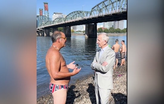 Portland Dives In As Willamette Beaches Open To Swimmers