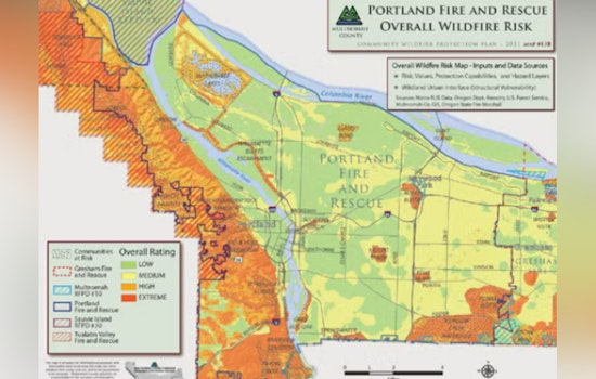 Portland Metro Unveils Wildfire Evac Maps To Dodge Traffic Nightmares