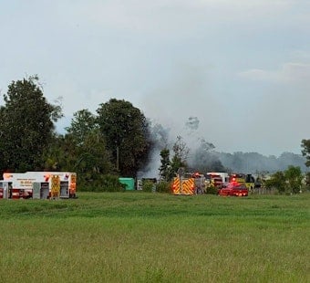 Powell Road Blaze Puts Brooksville Firefighters Back On Alert