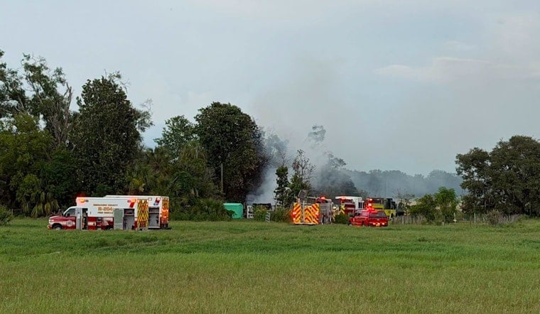 Powell Road Blaze Puts Brooksville Firefighters Back On Alert
