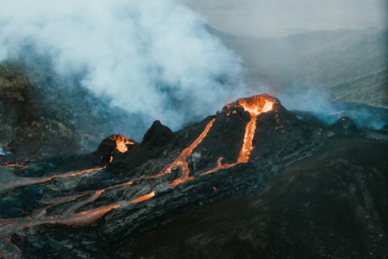 Pre-Dawn Lava Show Roars Over Big Island As Kilauea Erupts Again