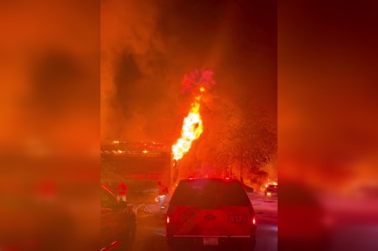 Redmond Roadside Inferno Torches 15 Cars, Levels Two Buildings Before Dawn