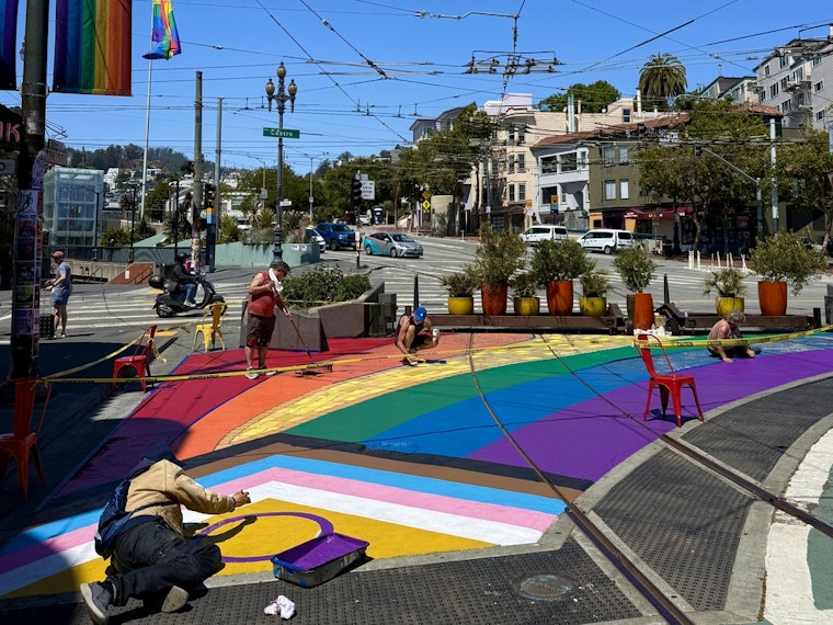 Castro Business Briefs: Rainbow Mural Repainted, Ampersand Moves & European Wax Closes