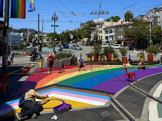 Castro Business Briefs: Rainbow Mural Repainted, Ampersand Moves & European Wax Closes