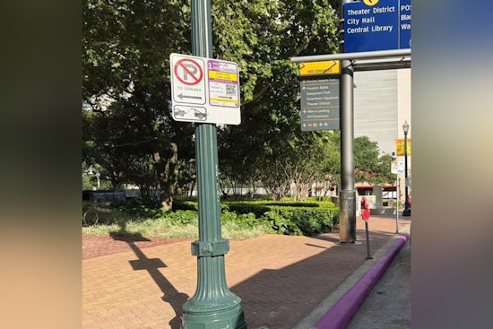 Purple Curb Crackdown Tests Smart Loading Zones in Downtown and Midtown Houston