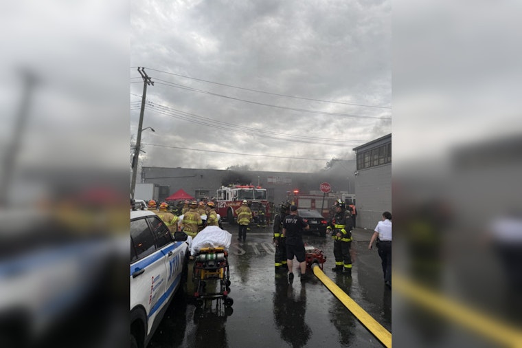Queens Block Choked by Three-Alarm Inferno as FDNY Races to 104th Avenue