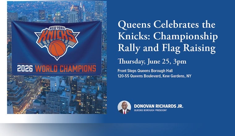 Queens Knicks Fever: Borough Hall To Host Rally And Flag Raising