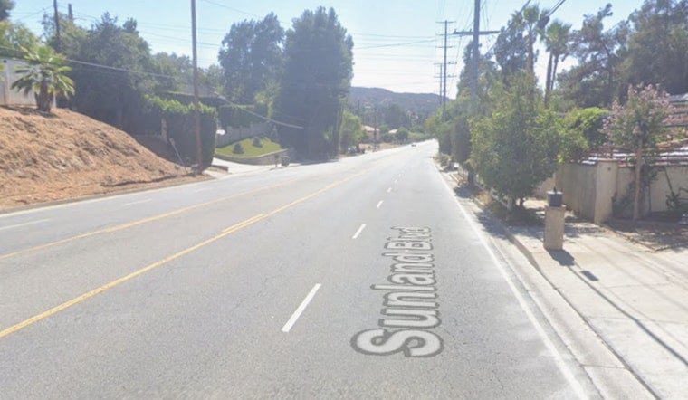 Quick-Strike Crews Corner Shadow Hills Brush Blaze Off Sunland Blvd