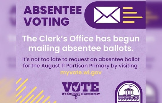 Racine Floods Mailboxes With Absentee Ballots Ahead of Primary Showdown