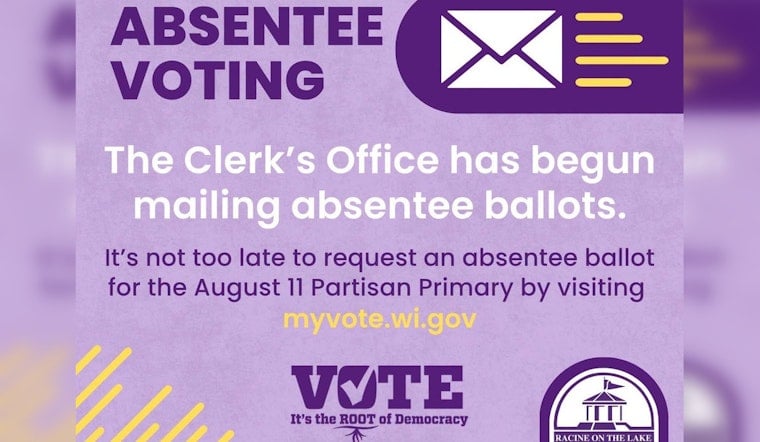 Racine Floods Mailboxes With Absentee Ballots Ahead of Primary Showdown