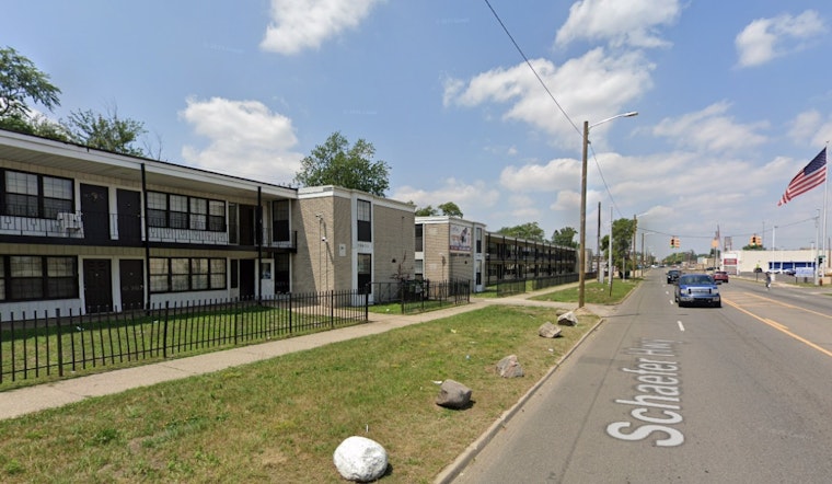 Red-Light SUV Rips Into Detroit West Side Apartment