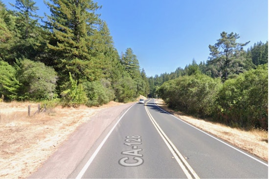 Redwood Crash On Mendocino’s Hwy 128 Near Navarro Kills Logging Trucker