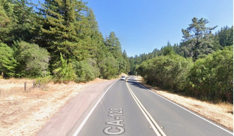 Redwood Crash On Mendocino’s Hwy 128 Near Navarro Kills Logging Trucker