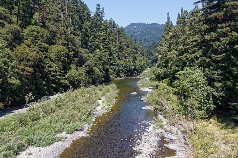 Redwood Creek Turns Ghost-White As Broadband Drill Job Goes Sideways
