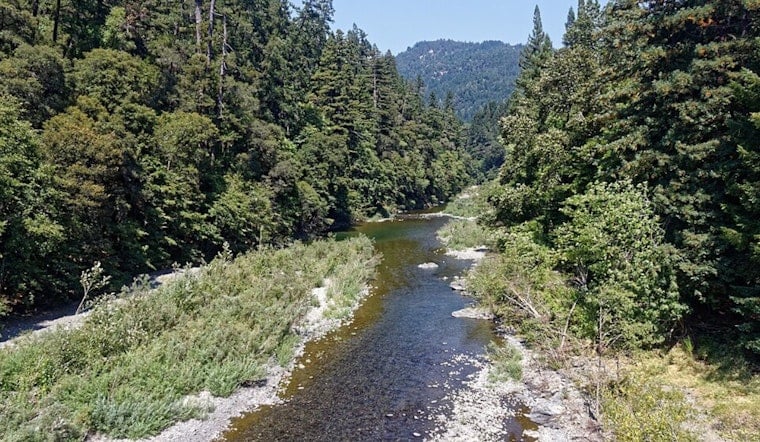 Redwood Creek Turns Ghost-White As Broadband Drill Job Goes Sideways