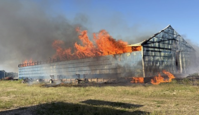 Ridgely Farm Fire Caused By Spontaneous Manure Combustion