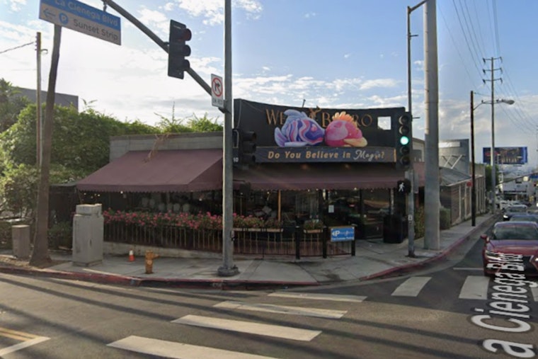Roaches Crash Dinner at Beloved WeHo Bistro, Health Inspectors Shut It Down