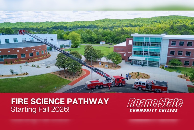 Roane State’s Hot New Fire Program Fuels East Tennessee First Responder Ranks