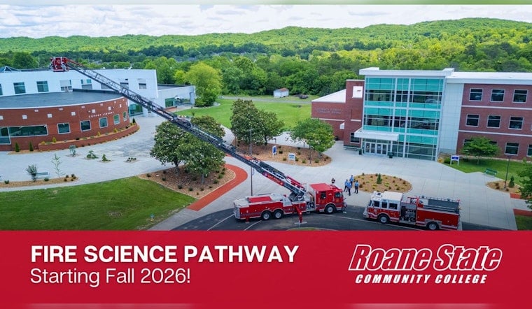 Roane State’s Hot New Fire Program Fuels East Tennessee First Responder Ranks
