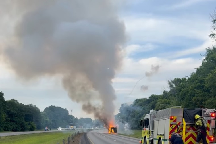 Runaway Fireworks Turn I-75 Into Roaring Light Show Near Chattanooga