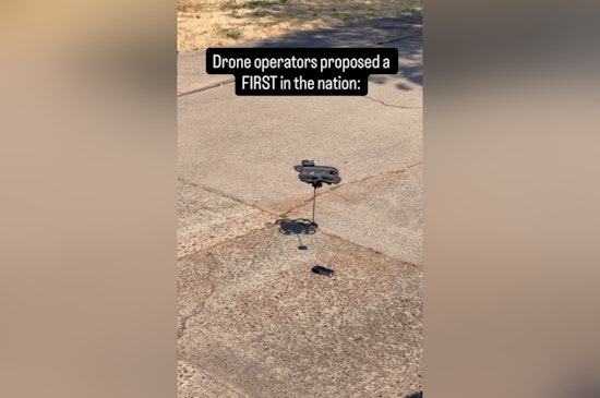 Sacramento Cops Fly 'Magnet Drone' Into Standoff to Snatch Suspect's Knife