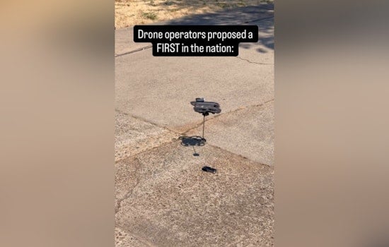 Sacramento Cops Fly 'Magnet Drone' Into Standoff to Snatch Suspect's Knife