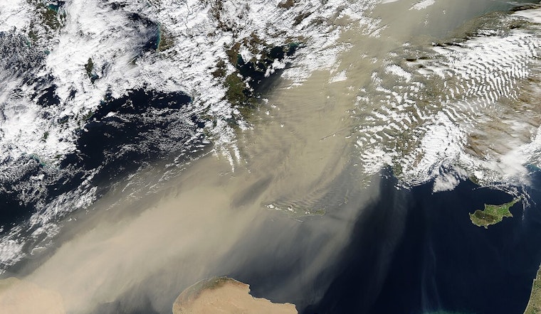 Texas Gets Gritty As Saharan Dust Blows In, Painting Skies And Testing Lungs