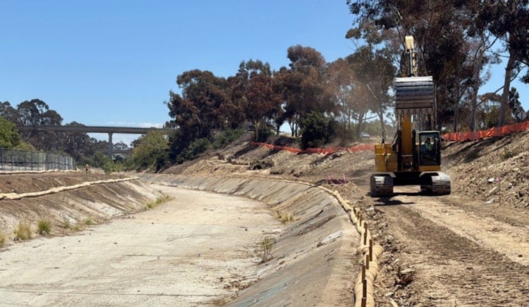San Diego Rips Up 1,300 Feet Of Concrete To Let Chollas Creek Run Free