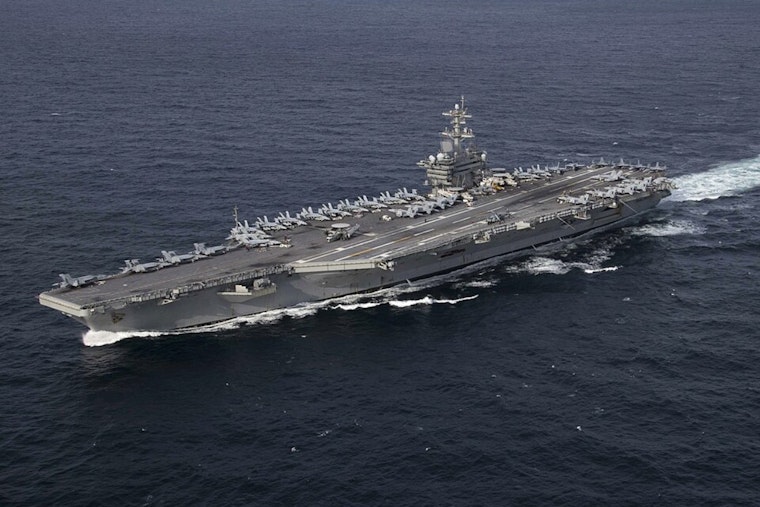 San Diego Warship’s Jet Blasts Iran-Bound Tanker in Gulf Showdown
