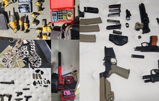 San Jose Cops Track Stolen Tools To Hotel Room, Nab Two In Gun Bust