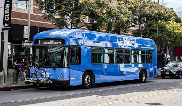 Santa Monica’s Big Blue Bus Riders Get Stylish Shelters, Stiff New Fares
