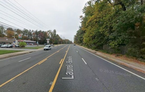 School Bus Crash Chokes Off Laurel-Bowie Road Near Old Chapel