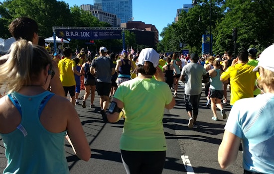 Sea of Sneakers as 10,000 Runners Take Over Boston for B.A.A. 10K