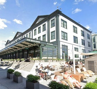 Seaport's Tin Building Trades Lobster Rolls for Balloon Art in Abramović Takeover