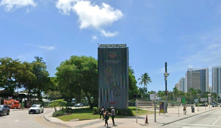 Searing Miami Heat Slams Brakes On Bayfront Park Fan Fest