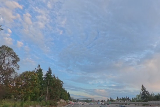 Cool, Cloudy Seattle Day Packs Pop-Up Thunder and Choppy Seas