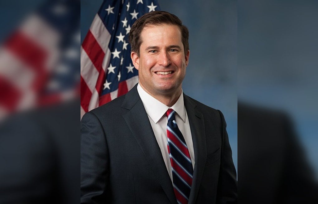 Seth Moulton Swats Phone After Platner Question