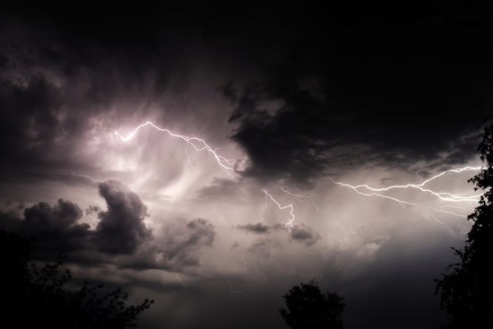 Storm Freight Train Rips Across Northeast North Carolina
