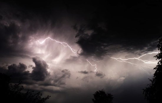 Storm Freight Train Rips Across Northeast North Carolina