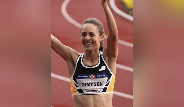 Shock on the Track: Olympic Star Jenny Simpson Collapses at Raleigh Pop Up Mile