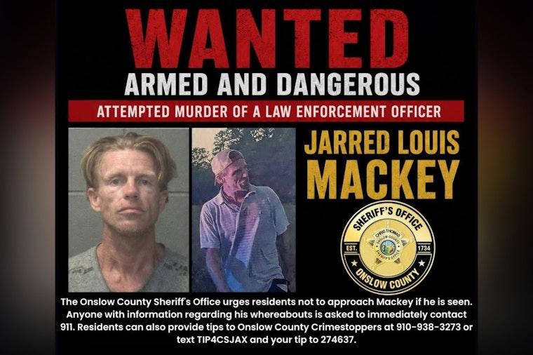 Shot Fired At Onslow Deputy Triggers Wild Woods Manhunt Near Jacksonville
